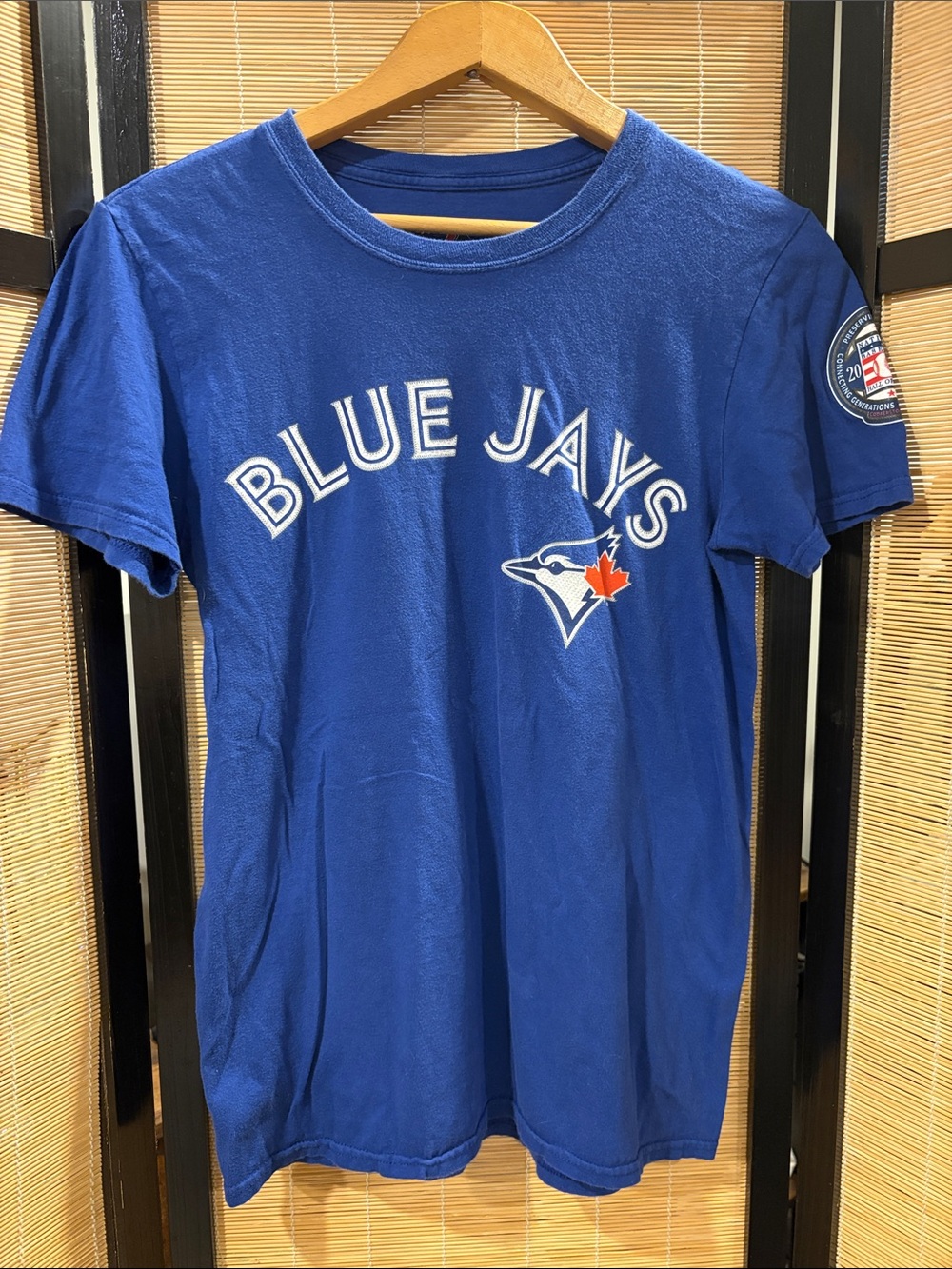 Majestic Blue Jays Royal Blue Short Sleeve Tee